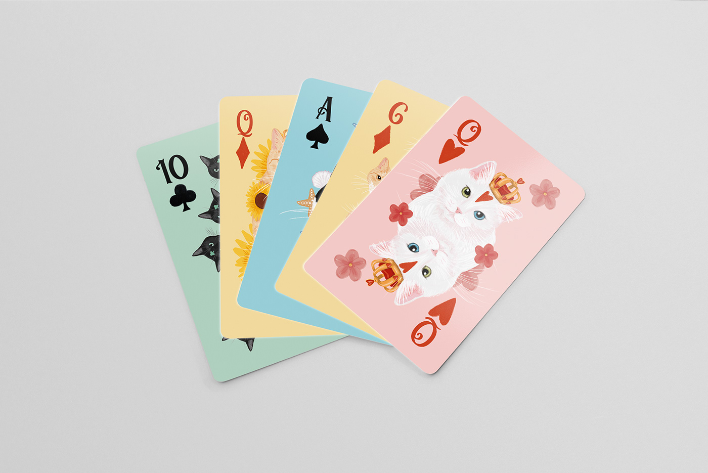 Baralho Baralho Ilustrado cards cats cats playing cards gatos illustrated illustrated playing cards Playing Cards deck