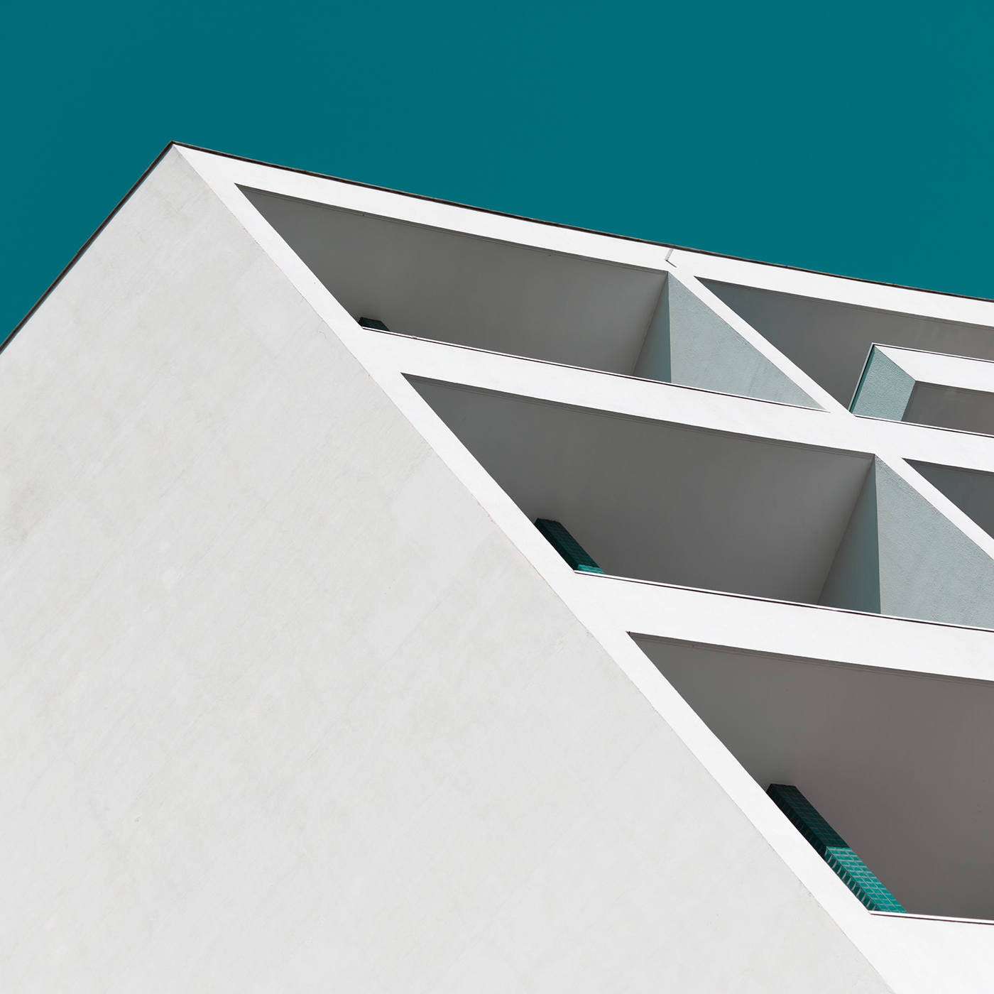 Minimalism geometric city Urban digital photo building architectural moder design geometry