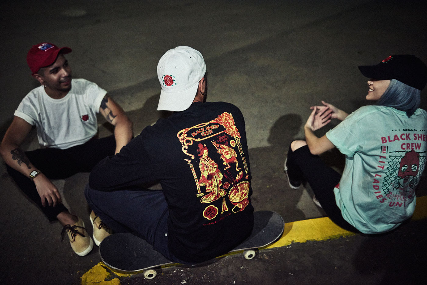 Black Sheep T Shirt Clothing rise above graphic tees Hats Lookbook streetwear brand