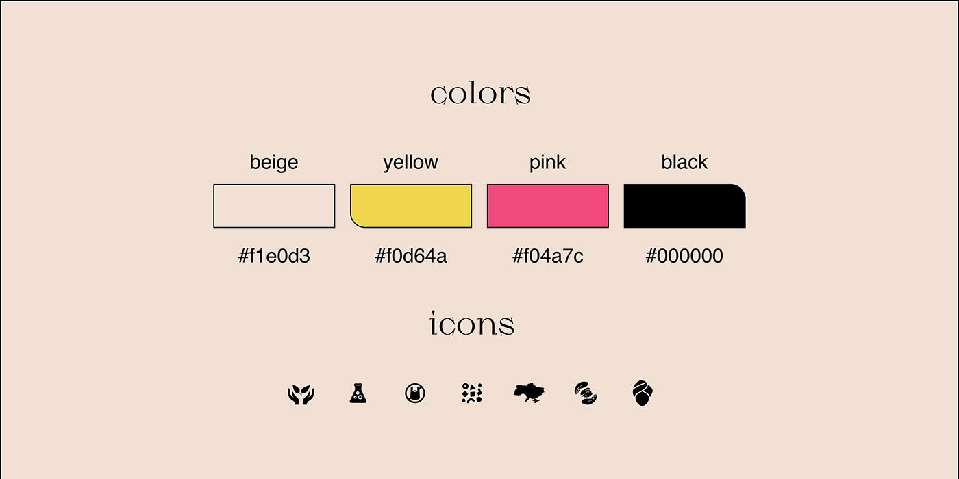colors and icon set