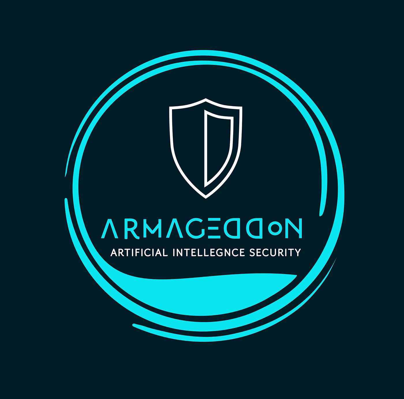 ai Ai security artificial intellegence figma design Logo Design
