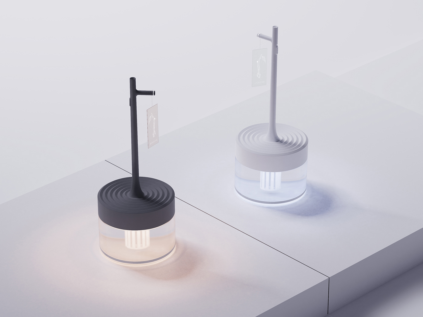 product design  industrial design  humidifier mood lamp branche branch 산업디자인 제품디자인 package design  branding 