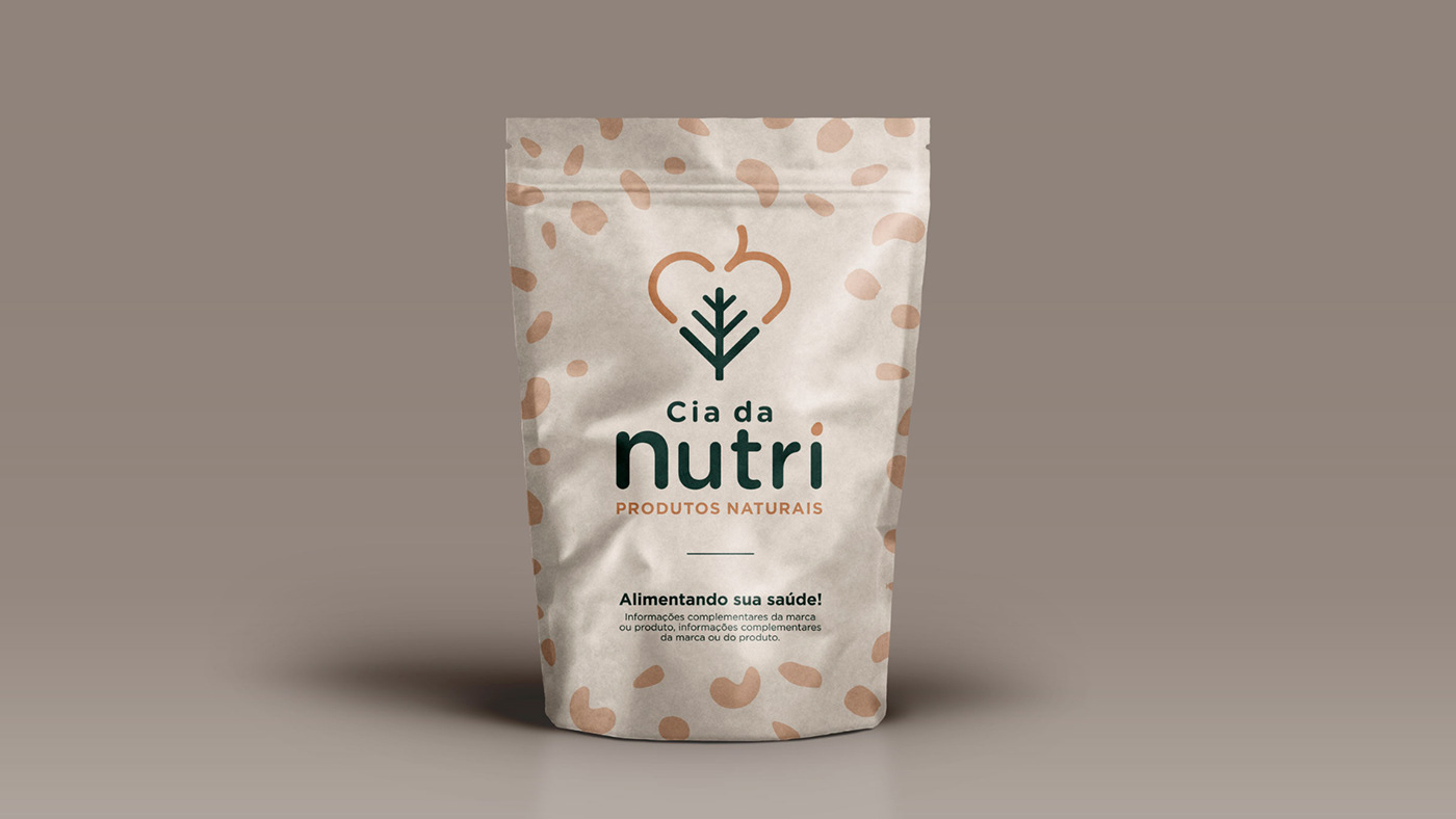identidade visual Logotipo logo nutricionista Nutrição nutri saúde saudável Brand Design alimentação