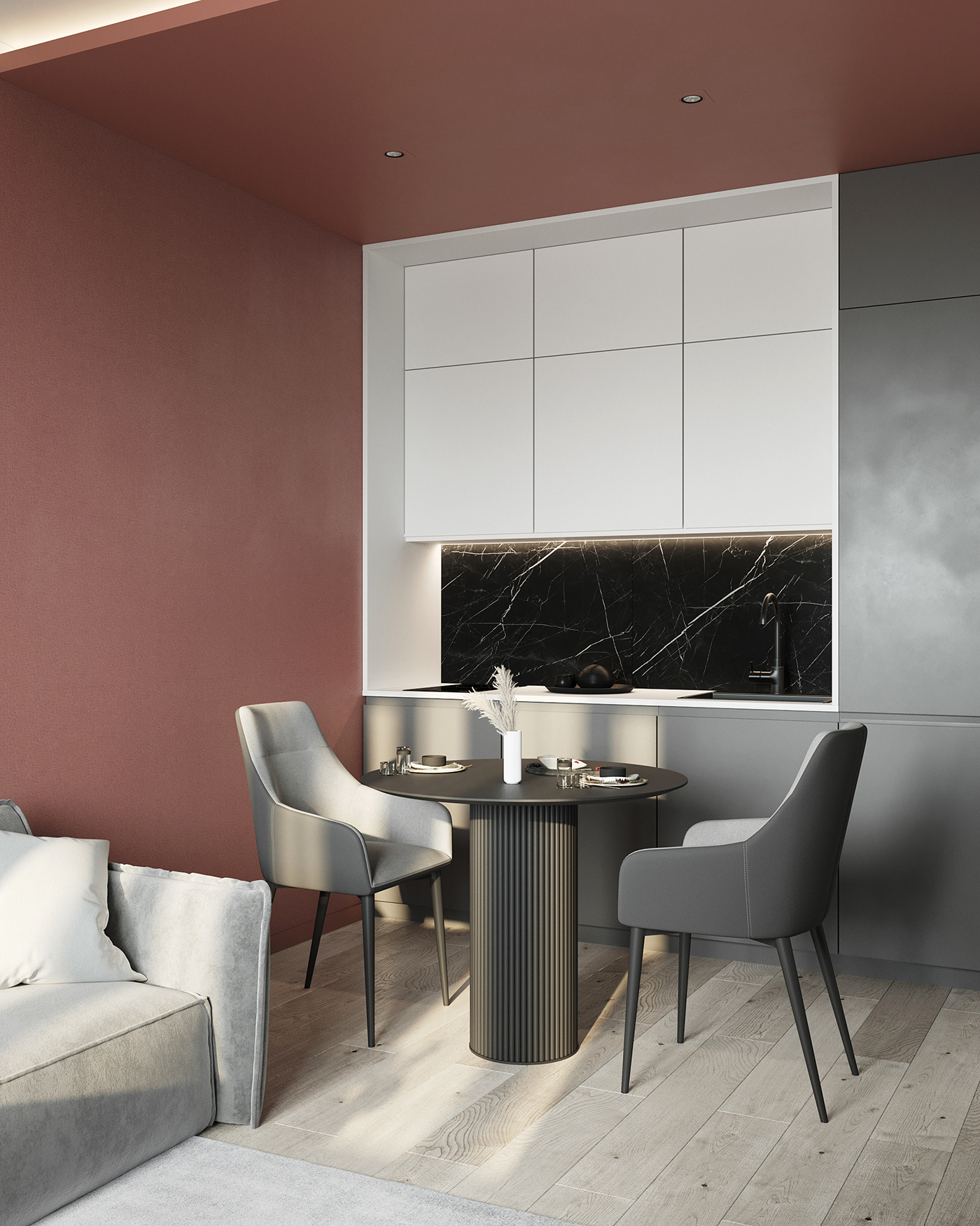 3ds max archviz bedroom design corona Interior interior design  kitchen design дизайн интерьера