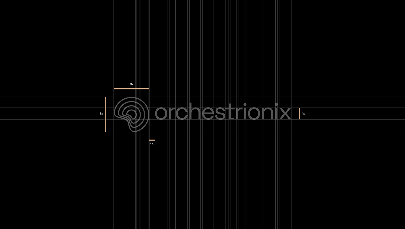 orchestra brand identity visual identity logo Orchestrionix Technology music instruments instrument Pawel Nosal