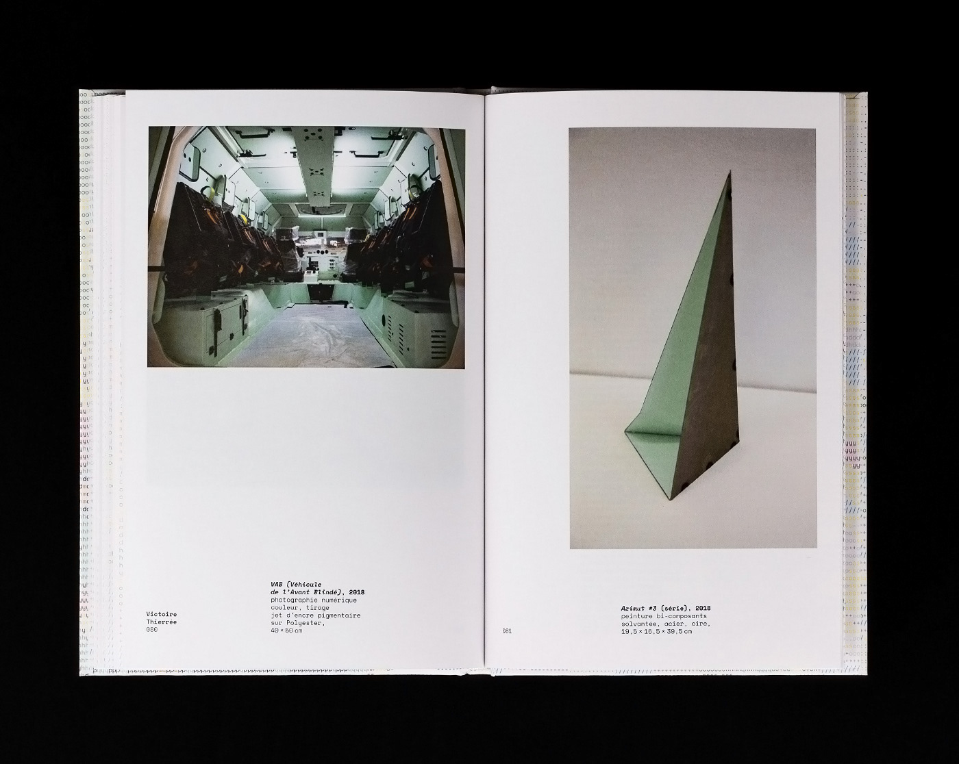ABM Studio artist book Bourse catalog graphic design  Révélations Emerige editorial Exhibition  Layout