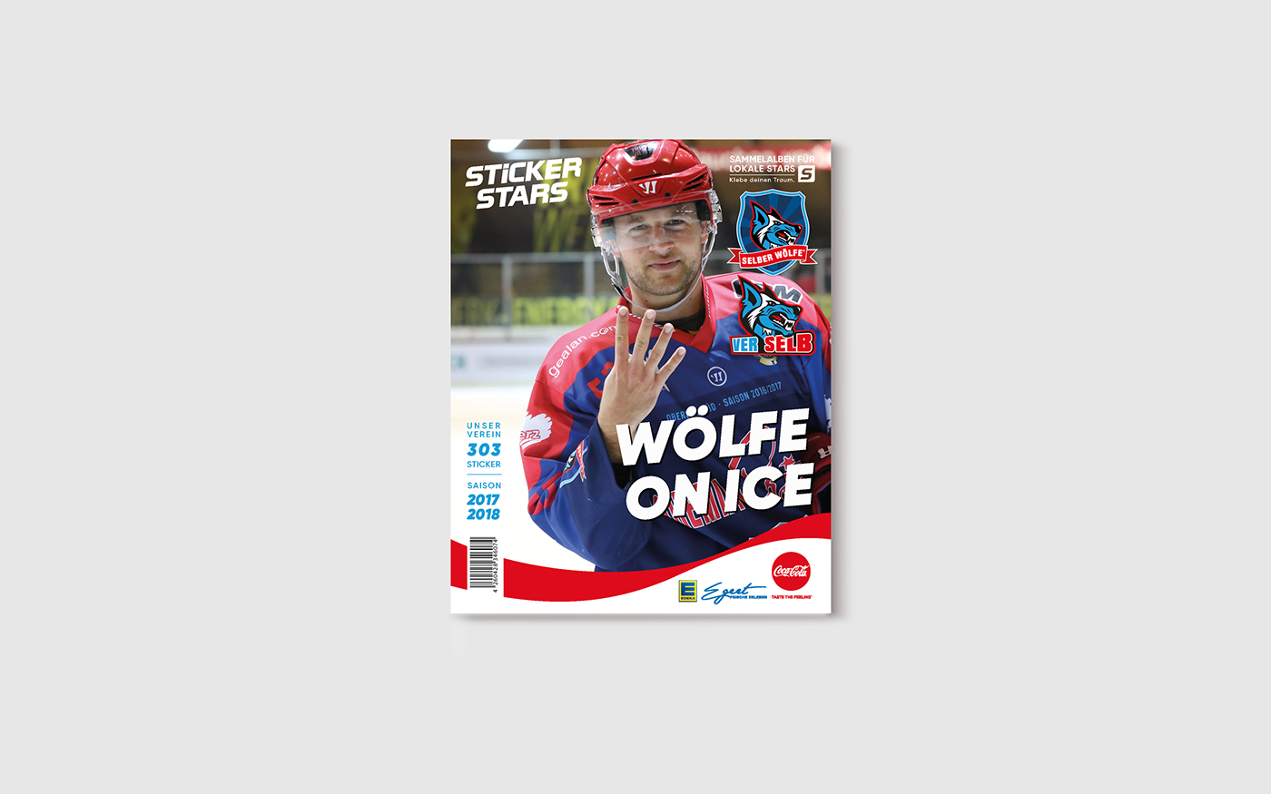 sticker sport Layout Icehockey design