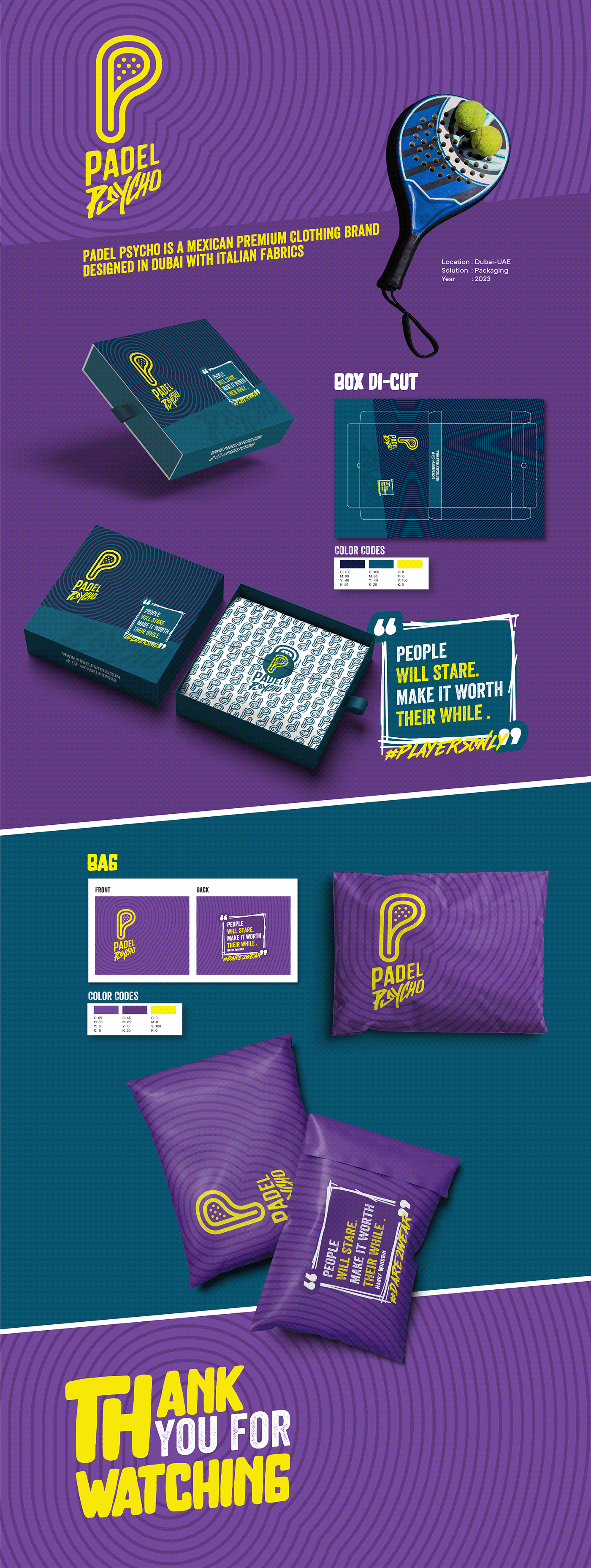 Graphic Designer packaging design Sports Wear apparel Clothing Padel tennis UAE Advertising  branding  identity