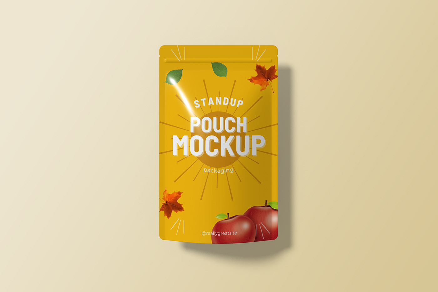brand identity Coffee download free free psd Mockup Packaging pouch psd template