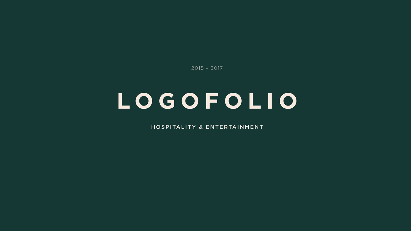 logofolio Hospitality Entertainment oakland agency logo logomark branding  brand folio