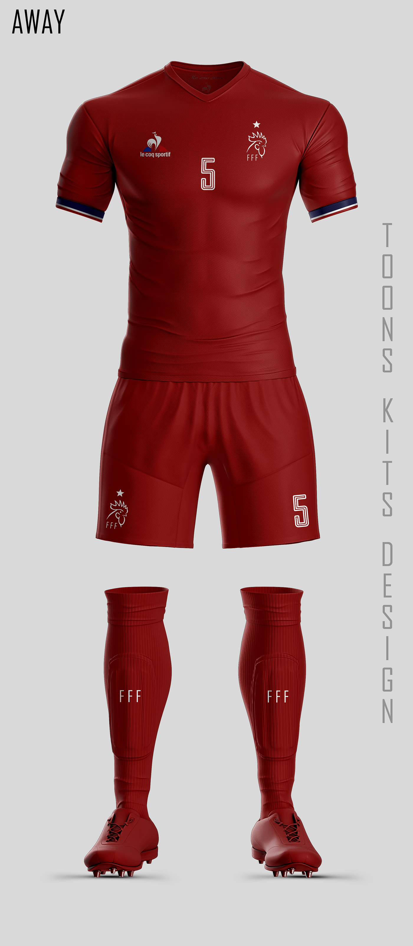 FFF equipedefrance france kits soccer football conceptkits KitDesign