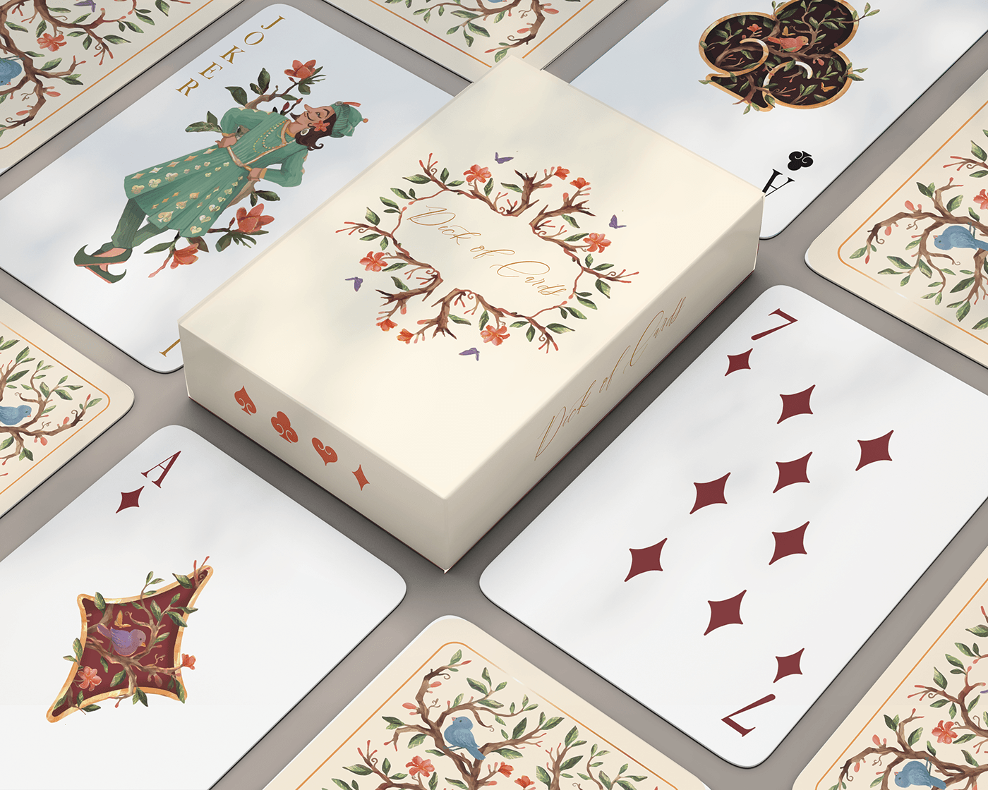 Playing Cards deck card design