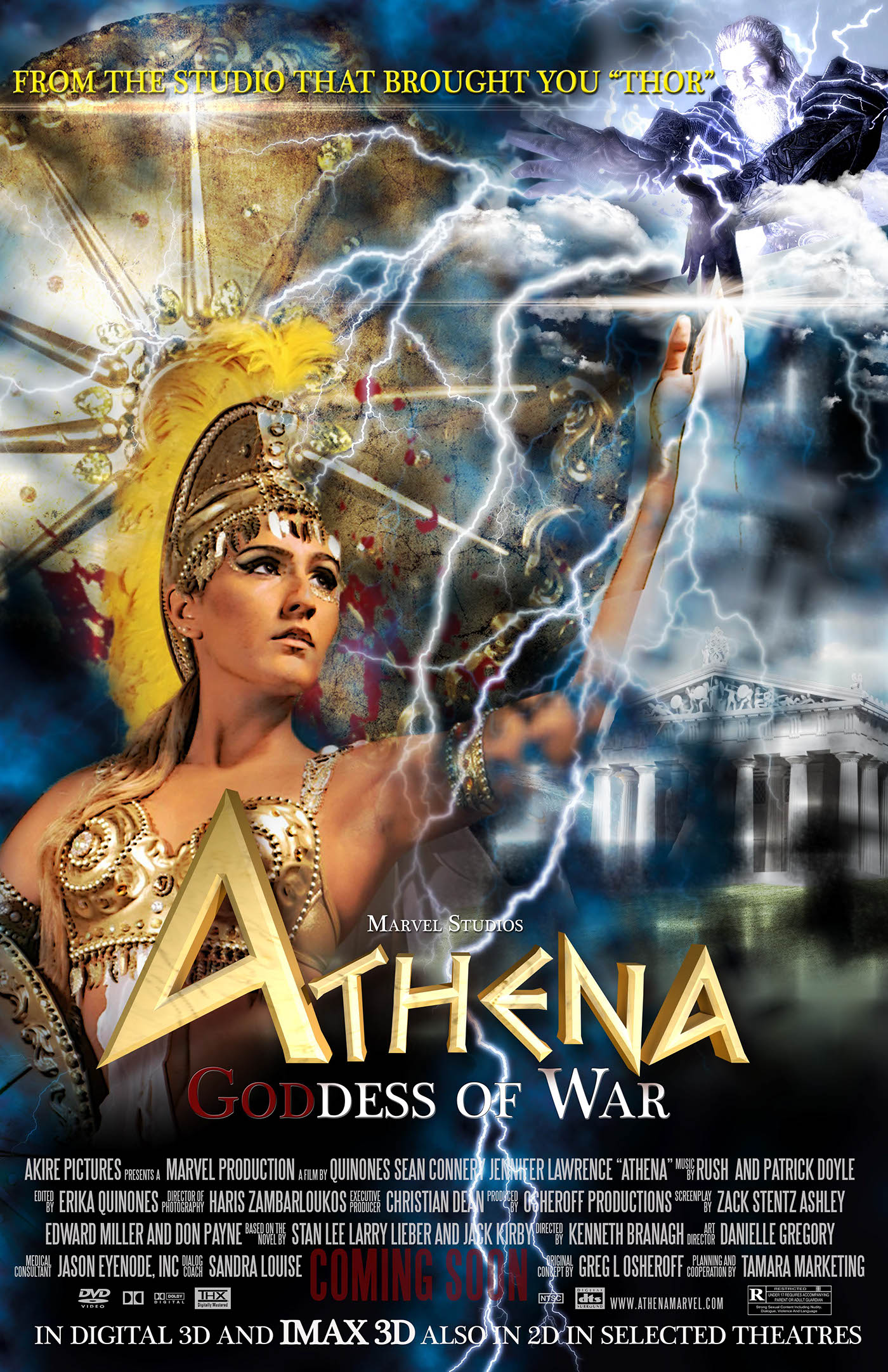 Athena Movie Poster on Behance