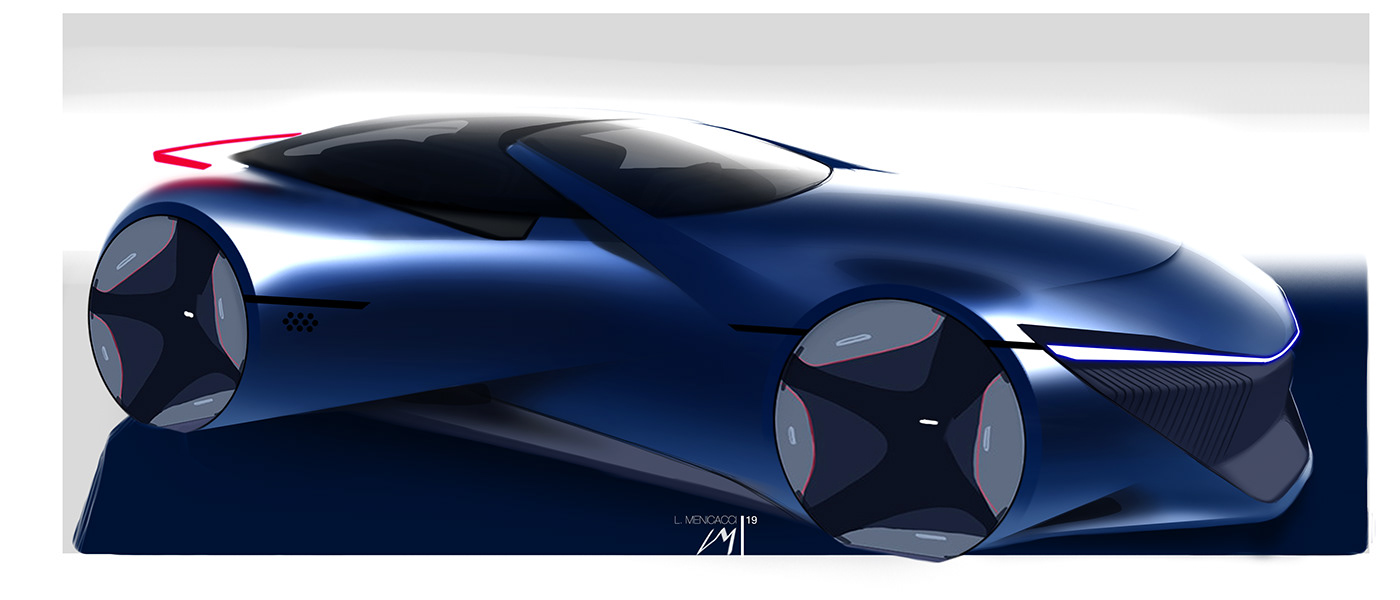 doodle cardesign carsketch portfolio transportationdesign sketch concept automotivedesign shape Nissan