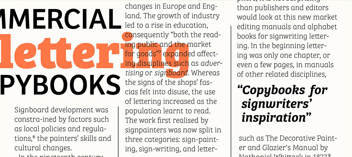 Type Together serif cursive Typeface bree serif