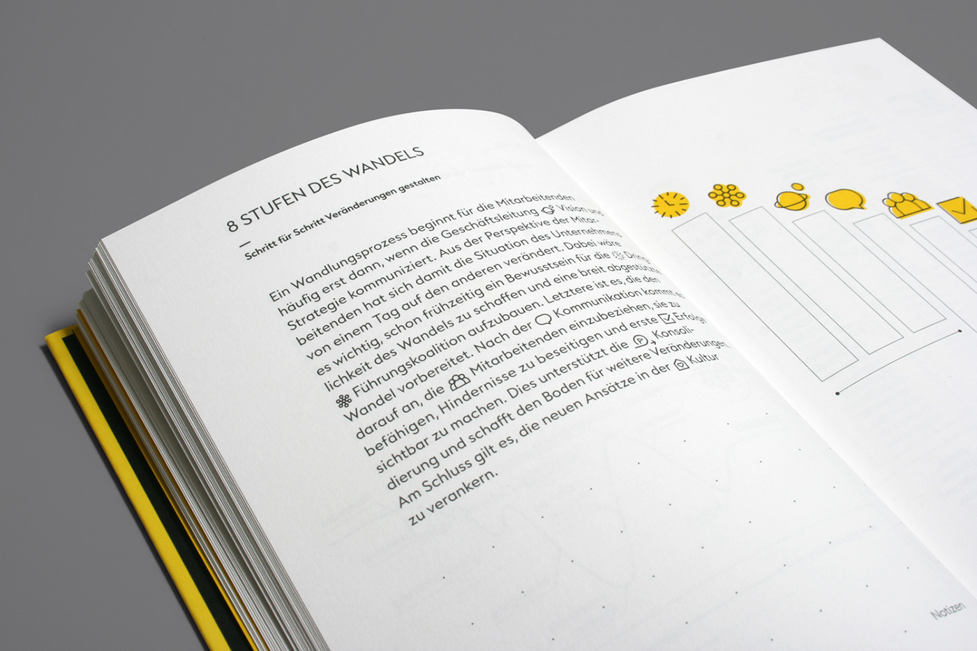 book management Leadership Charts infographic typography   Icon pictogram yellow swiss design