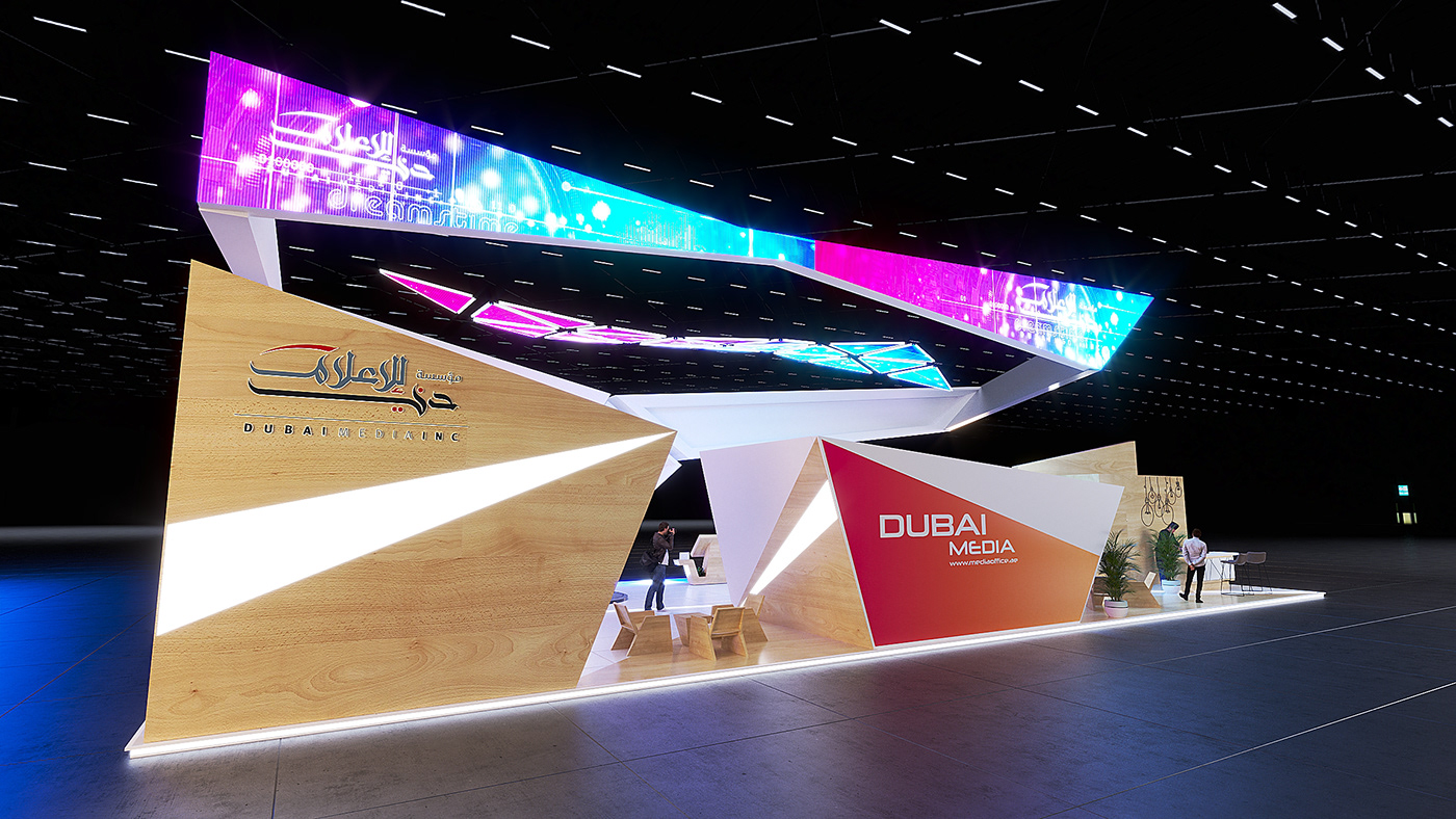 3d modeling 3ds max Autodesk booth design corona render  Exhibition  Exhibition Design  exhibition stand Modern Design stand design