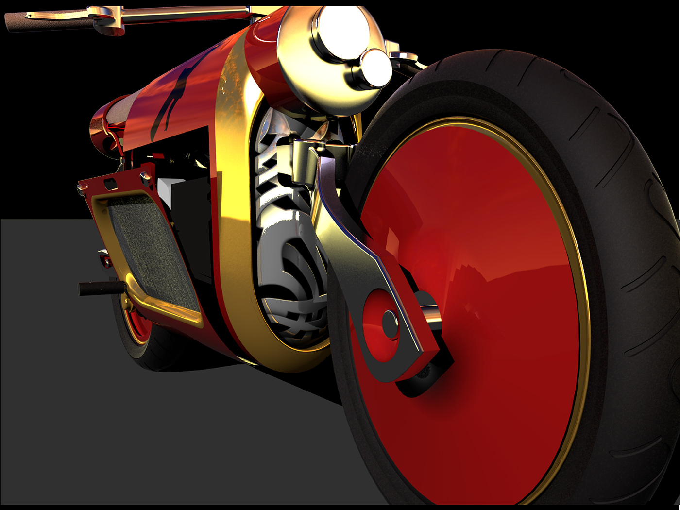 blackbird Motor bike