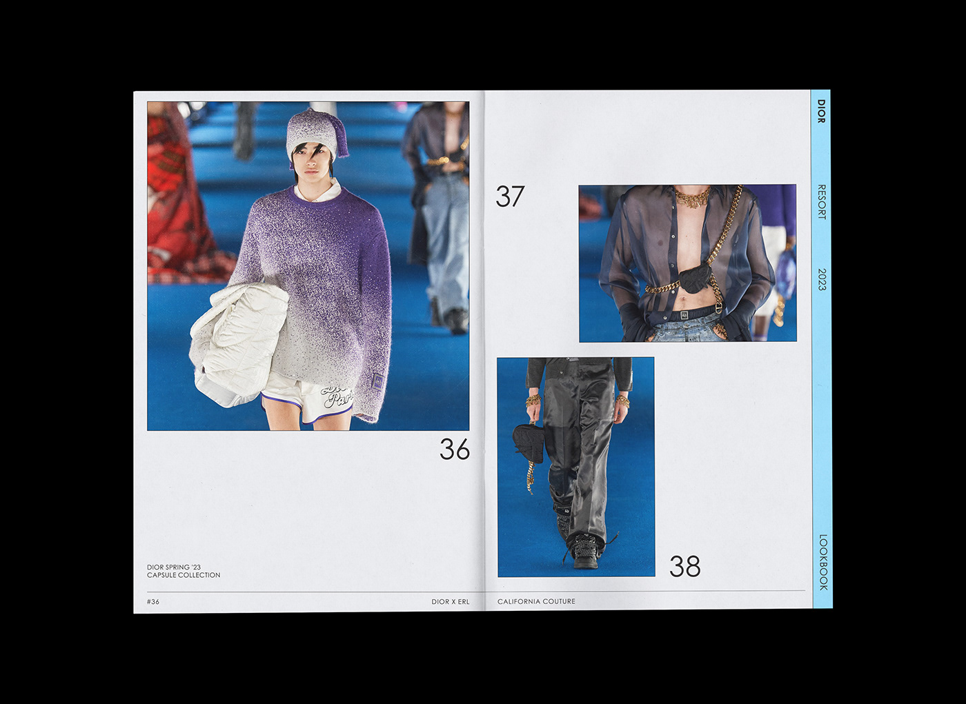 Dior x ERL — Resort 2023 Lookbook Looks