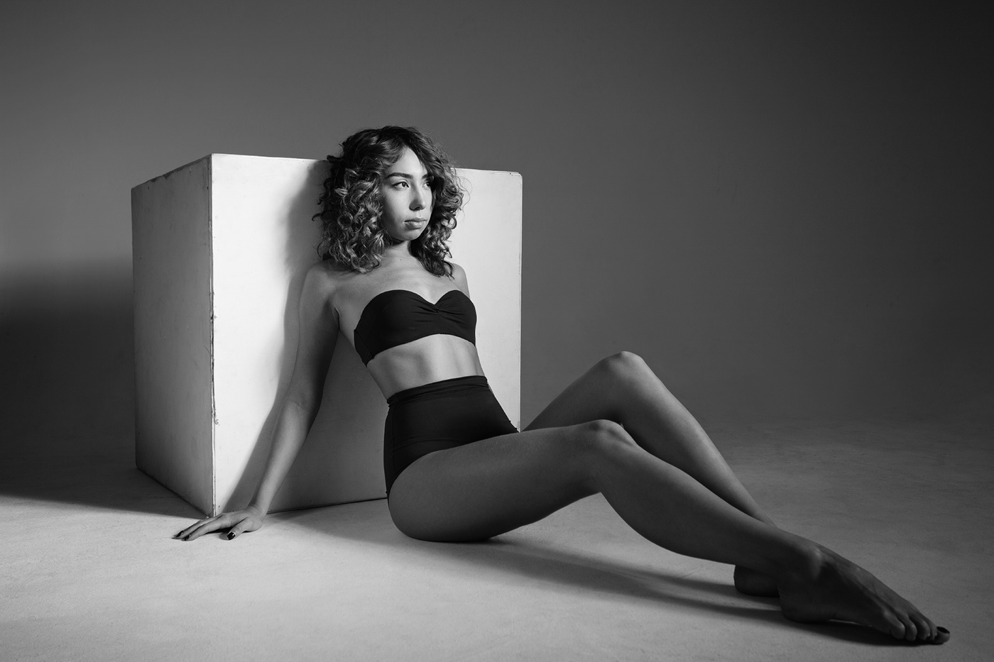 Adobe Portfolio boudoir modelshoot lingerie sexy black and white Photography  modeling