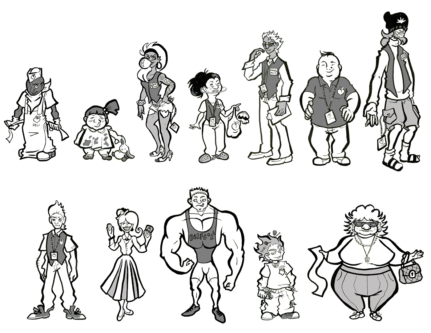animation  cartoon Character design 
