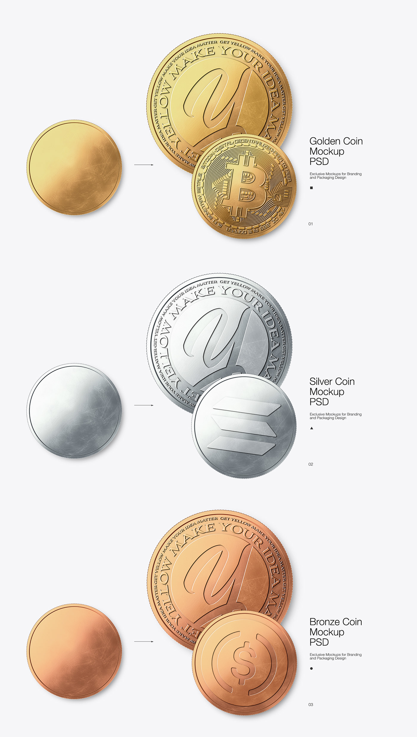 bitcoin coin design template free free mockup  Mockup money psd psd template stationery mockup