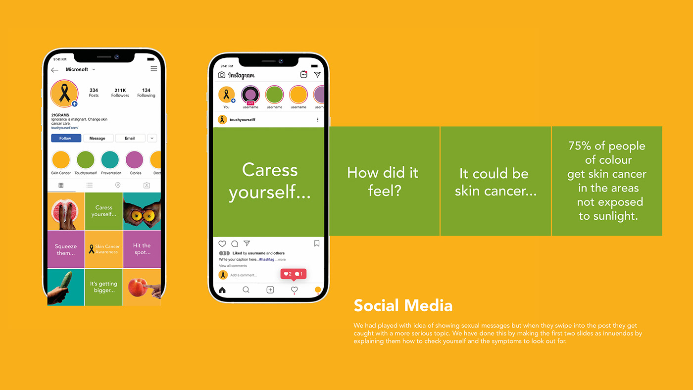 D&AD Emoji Melanoma people of colour sex skin skin cancer