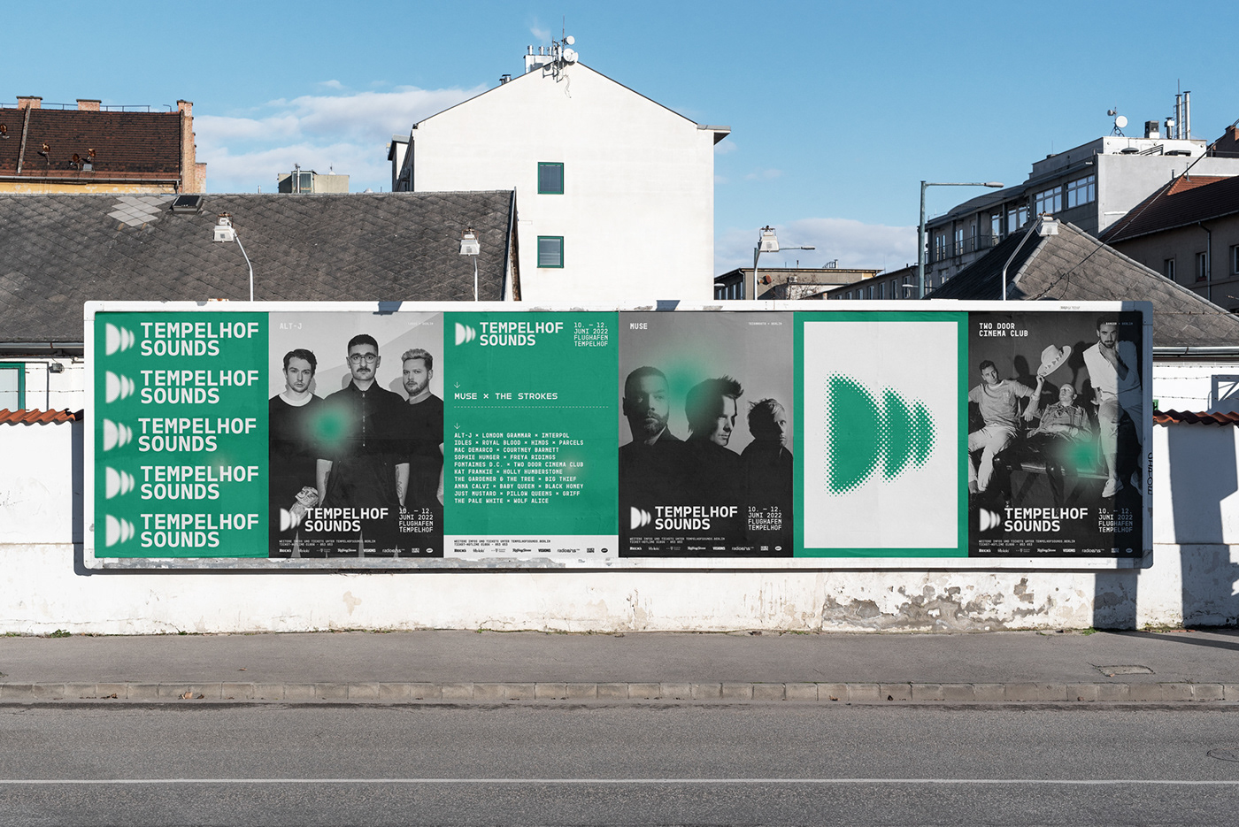 brand identity branding  Corporate Design art direction  campaign Advertising  music festival Poster Design typography  