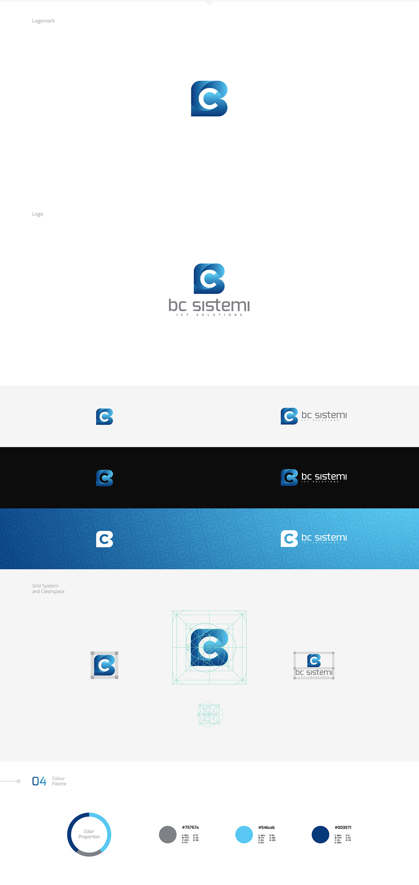 brand logo Logotype logomark Icon agency blue logoinspiration