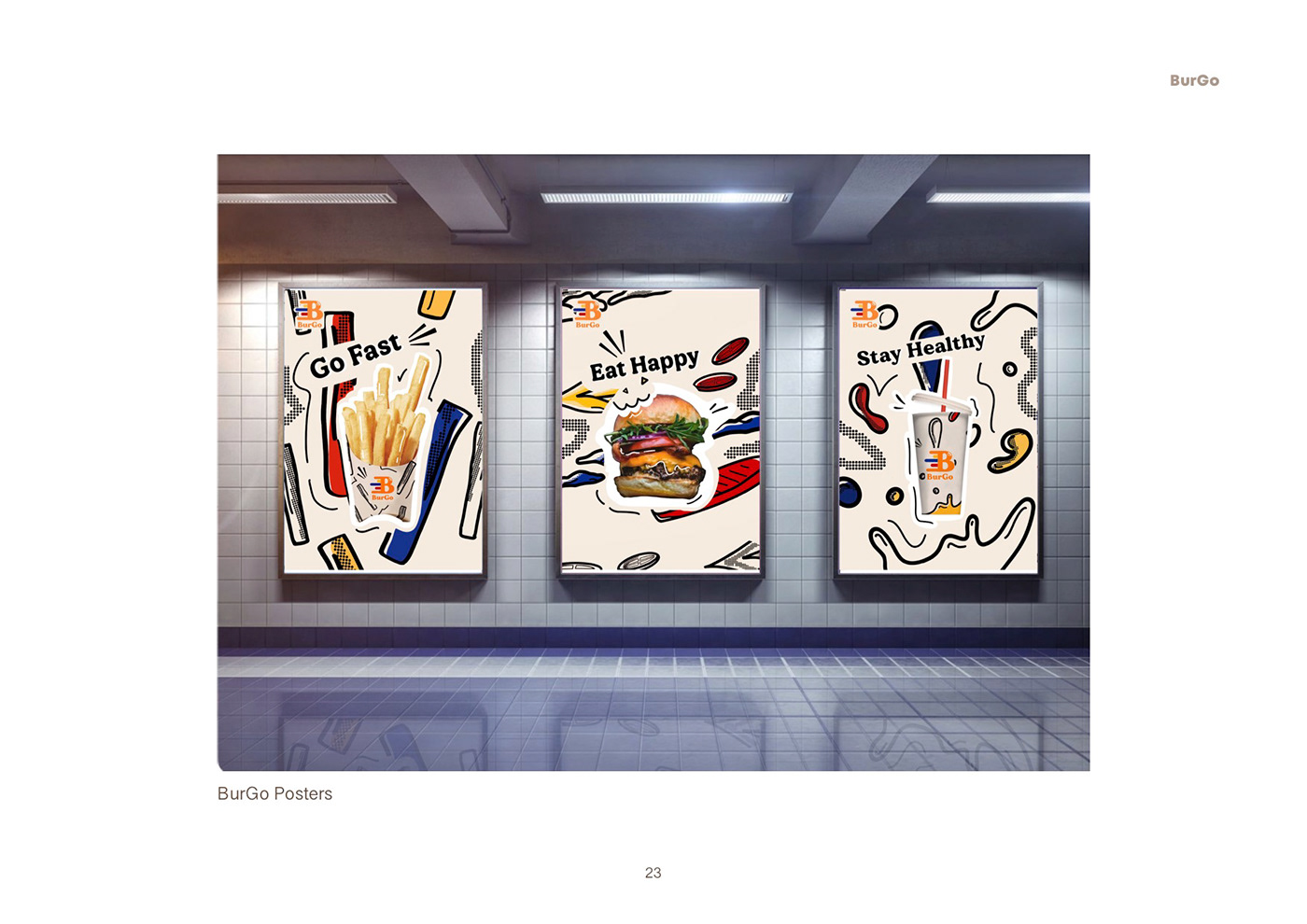 Advertising  brand identity fast food branding Logo Design Packaging poster