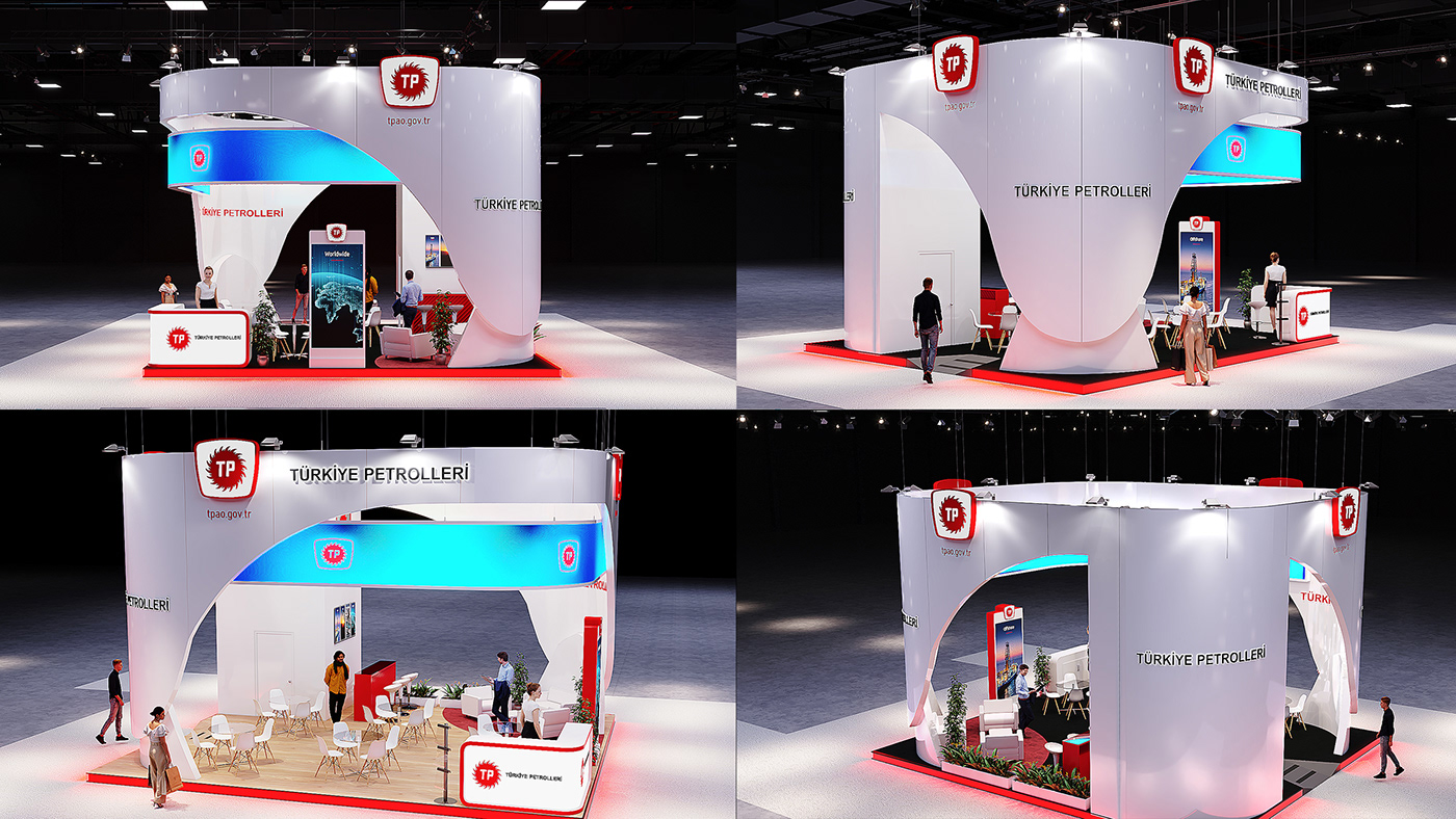 design Stand Exhibition  Exhibition Design  architecture 3D visual identity expo concept exhibition stand