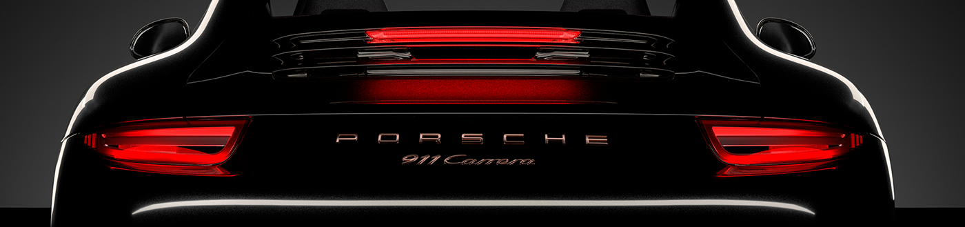 3D adobe art c4d CGI creative design maxon Porsche redshift