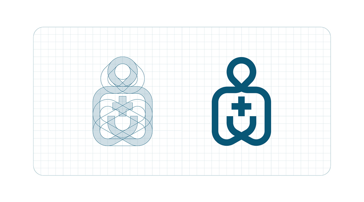 branding  brand logo medical Health visual identity