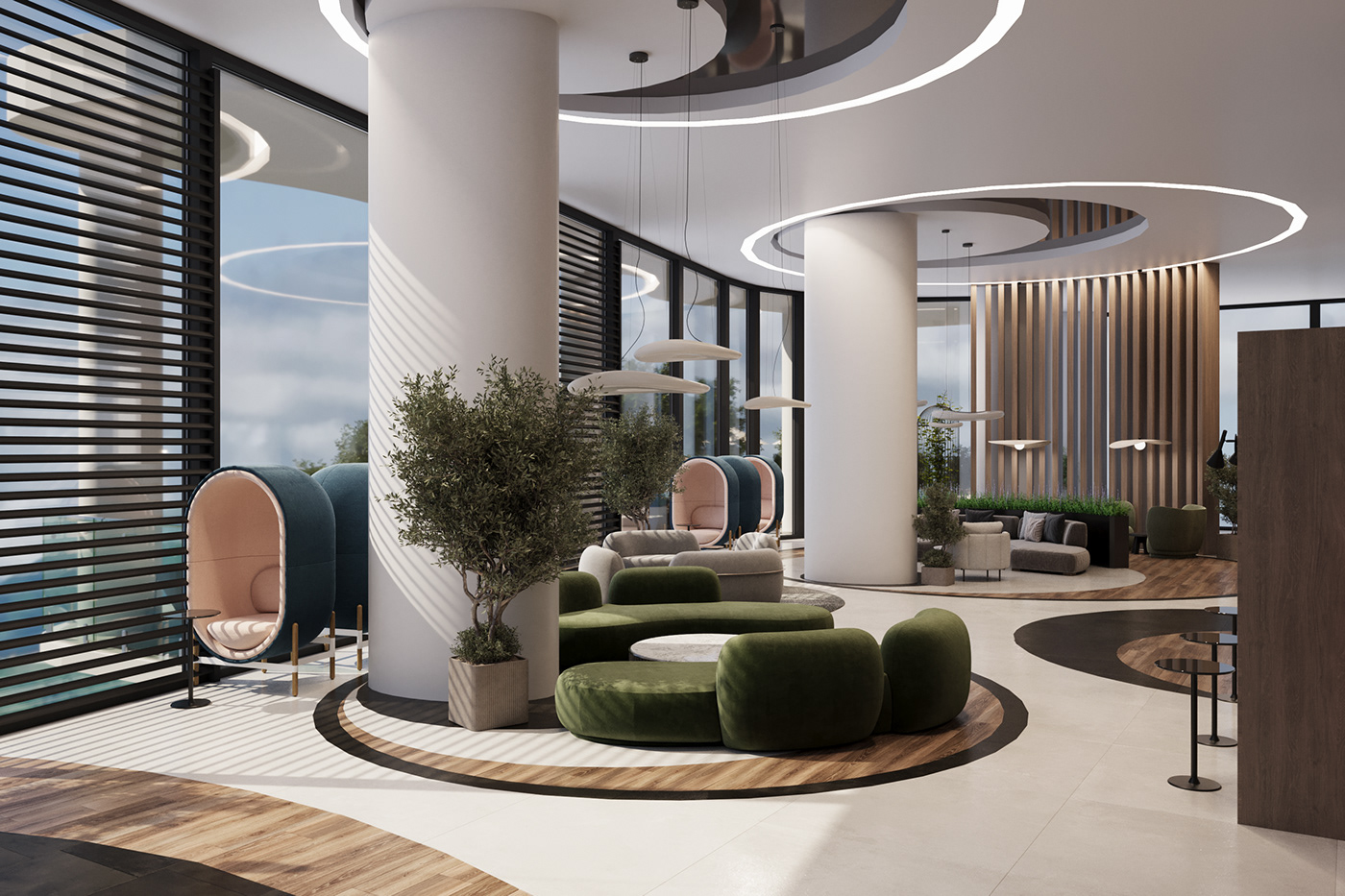 3ds max Render visualization interior design  corona design