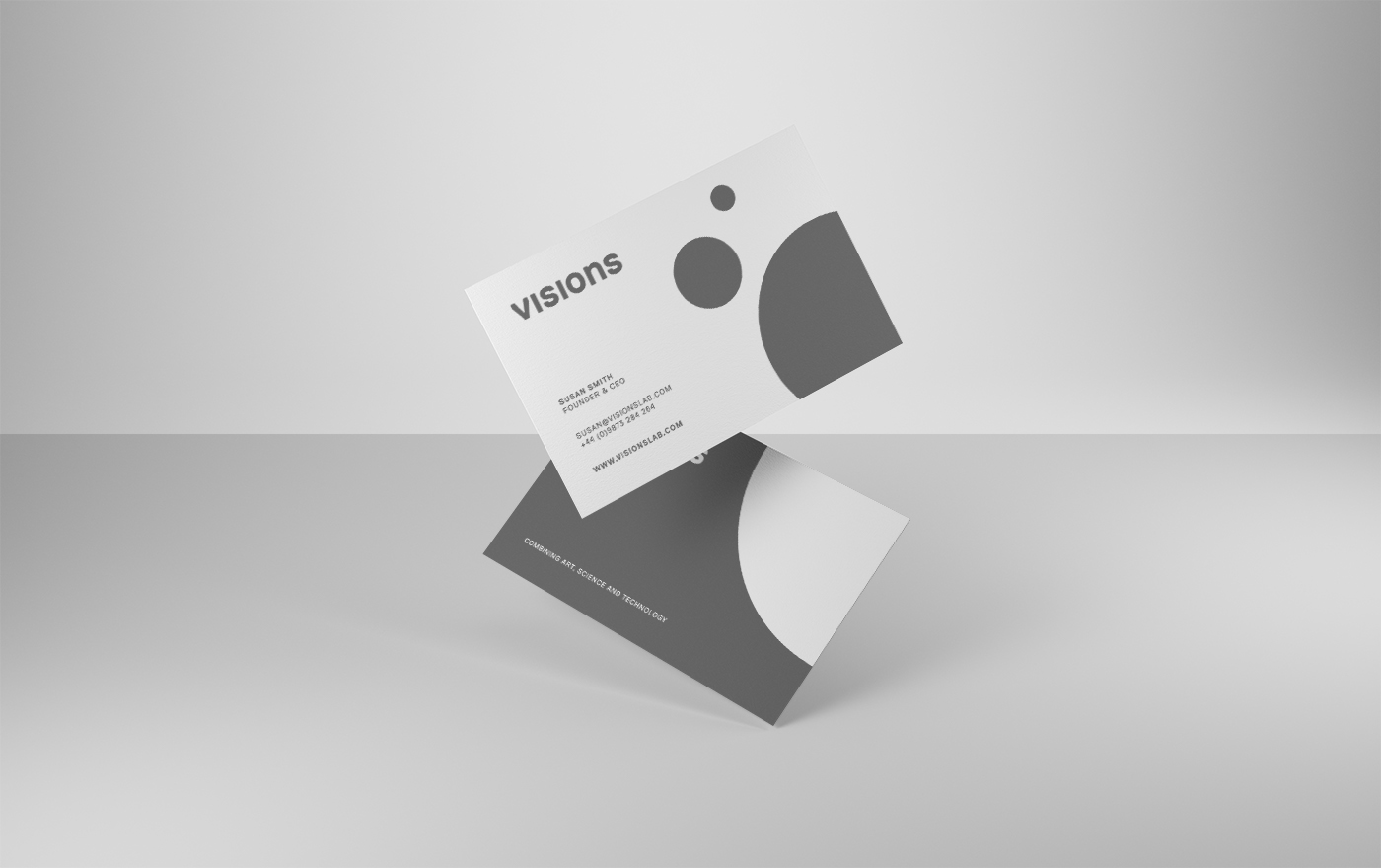 Mockup business card clean minimal simple mock up graohicriver photorealistic texture