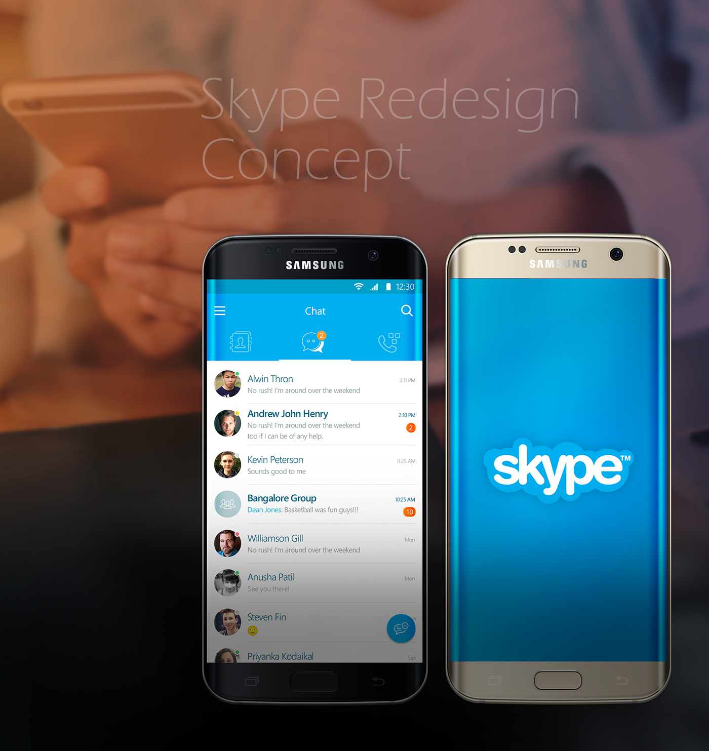 skype redesign