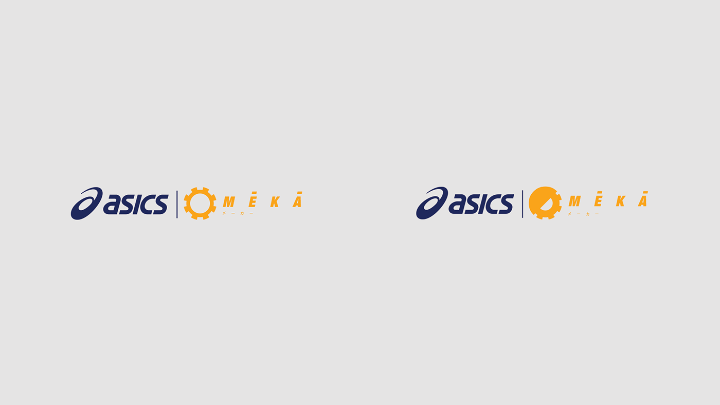 PPT Logotipo Asics Japão Digital Influencer tipografia