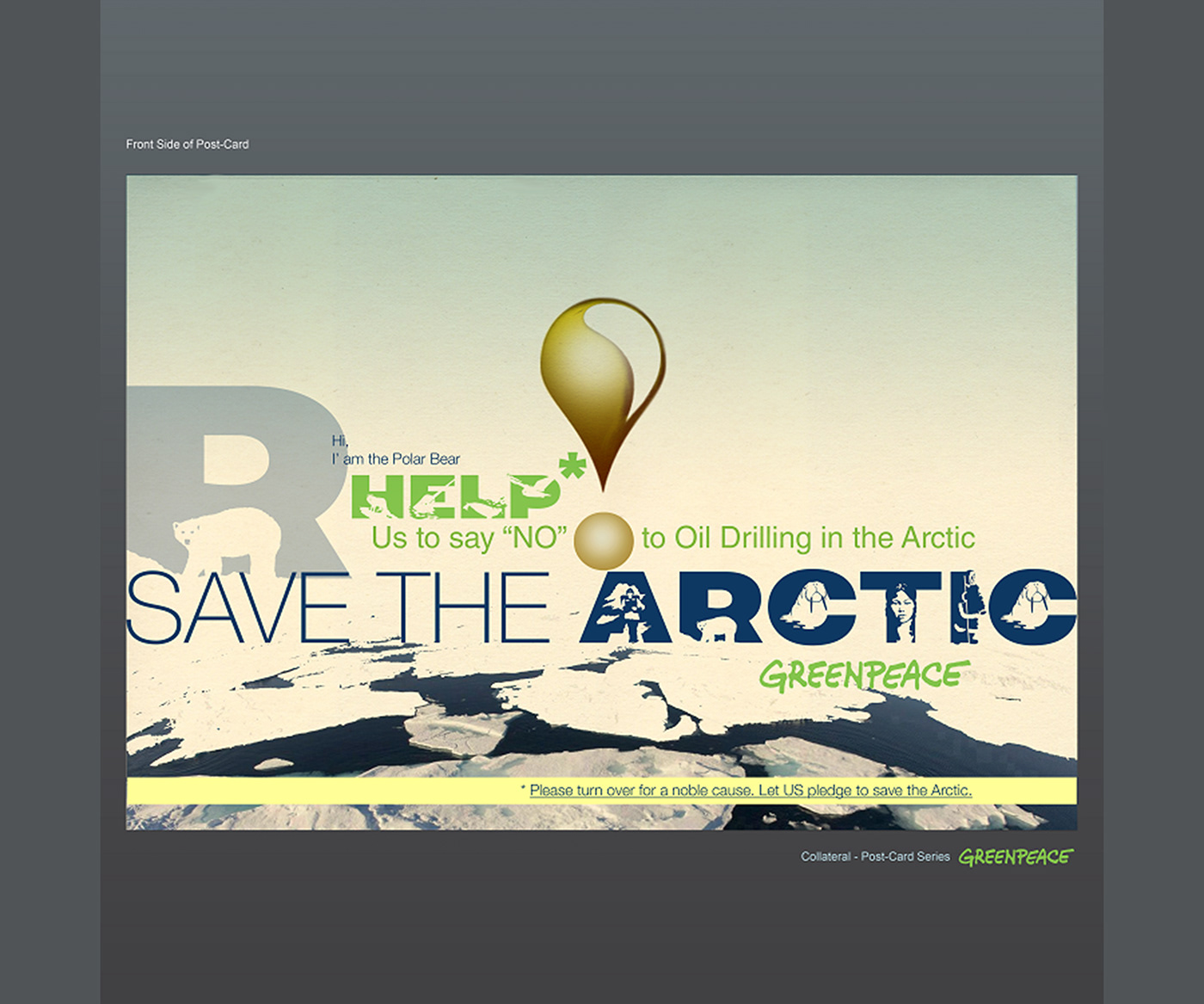 Arctic drilling green ice oil peace polar save world