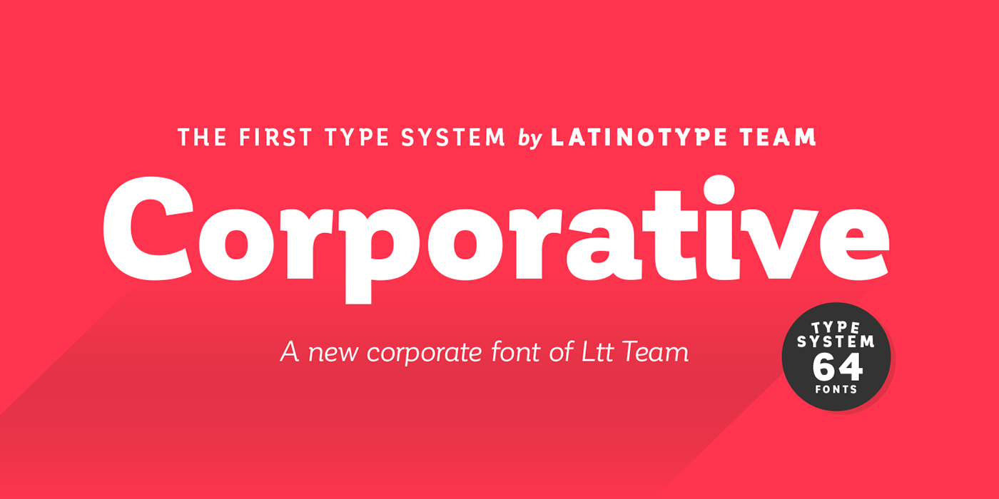 Adobe Portfolio corporative type sans serif