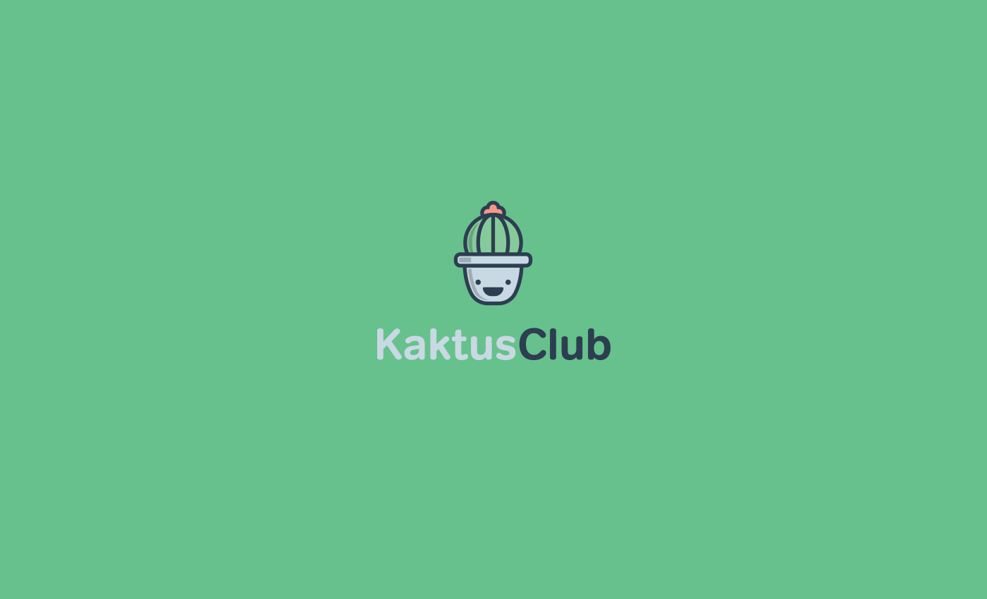 logo Logotype branding  child daycare child center cactus green