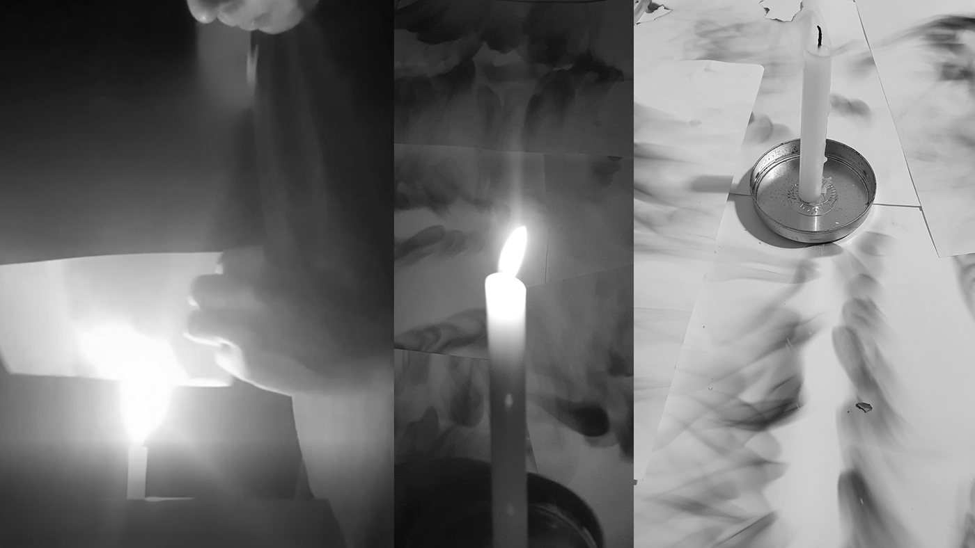 candles chakra energy essence handmade smoke soul texture Vela visual identity