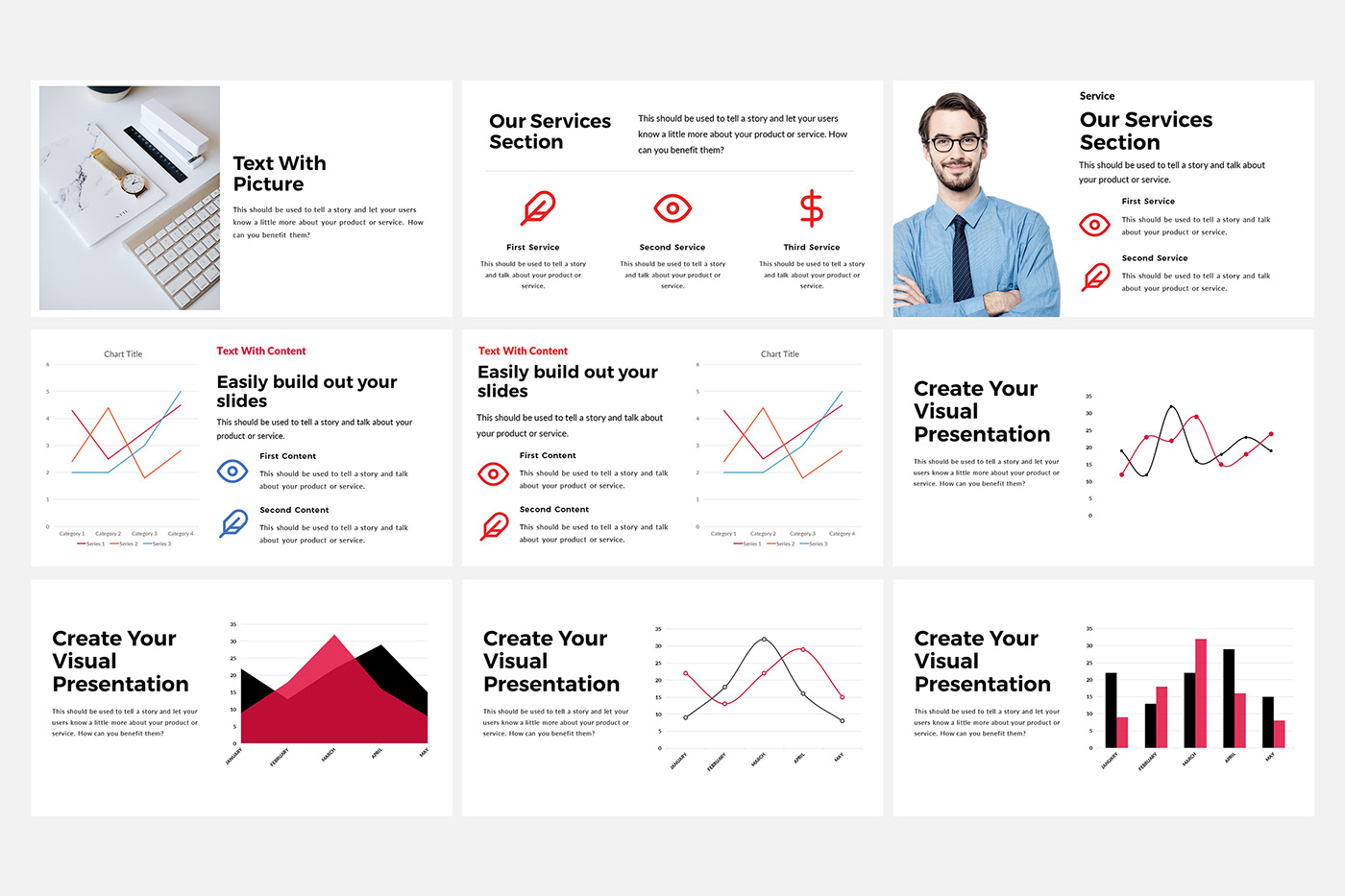 Powerpoint presentation pptx Keynote infographic design graphic