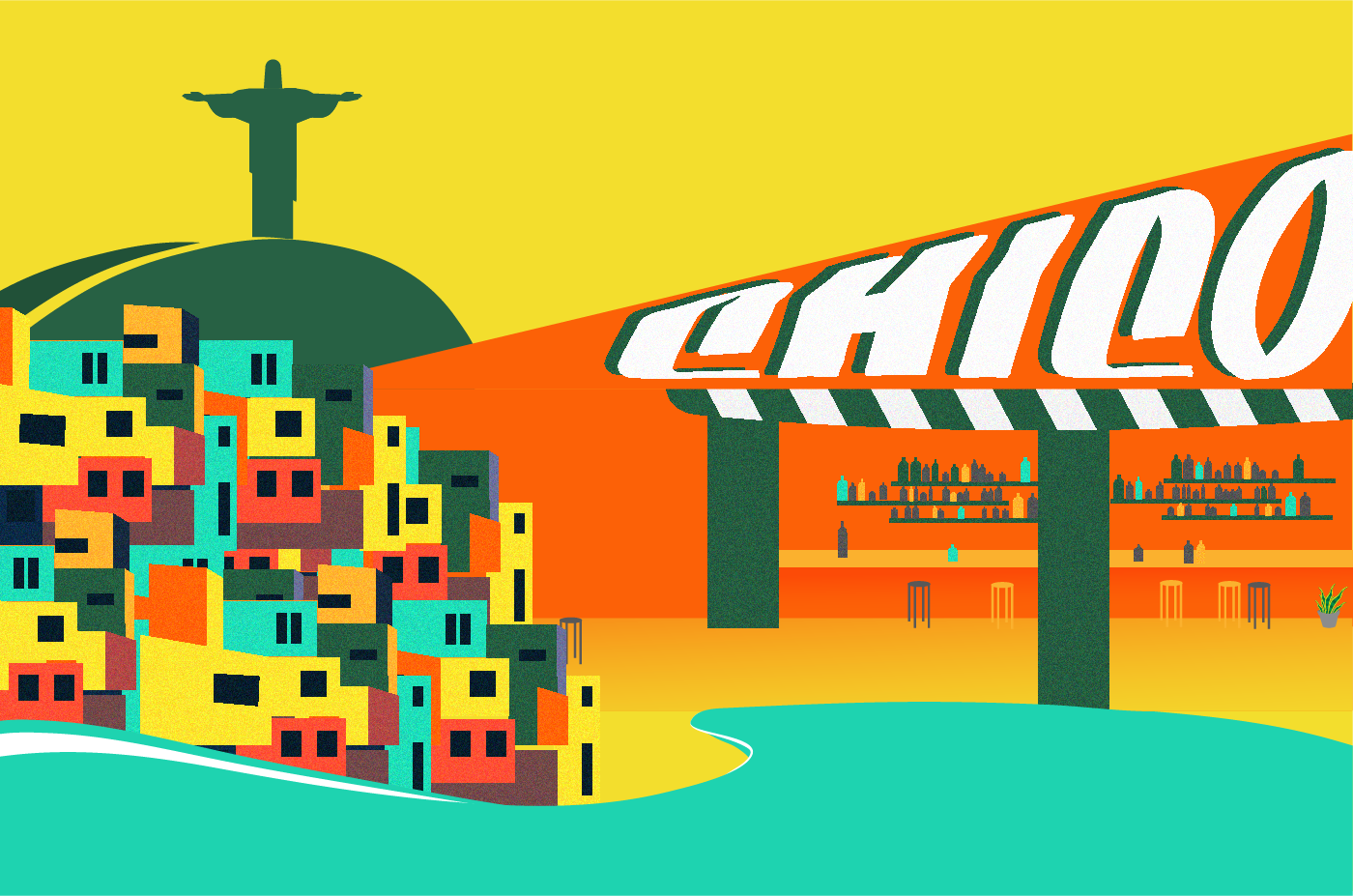 ILLUSTRATION  music cover Brasil spotify Cover Art Illustrator Graphic Designer artwork Funk