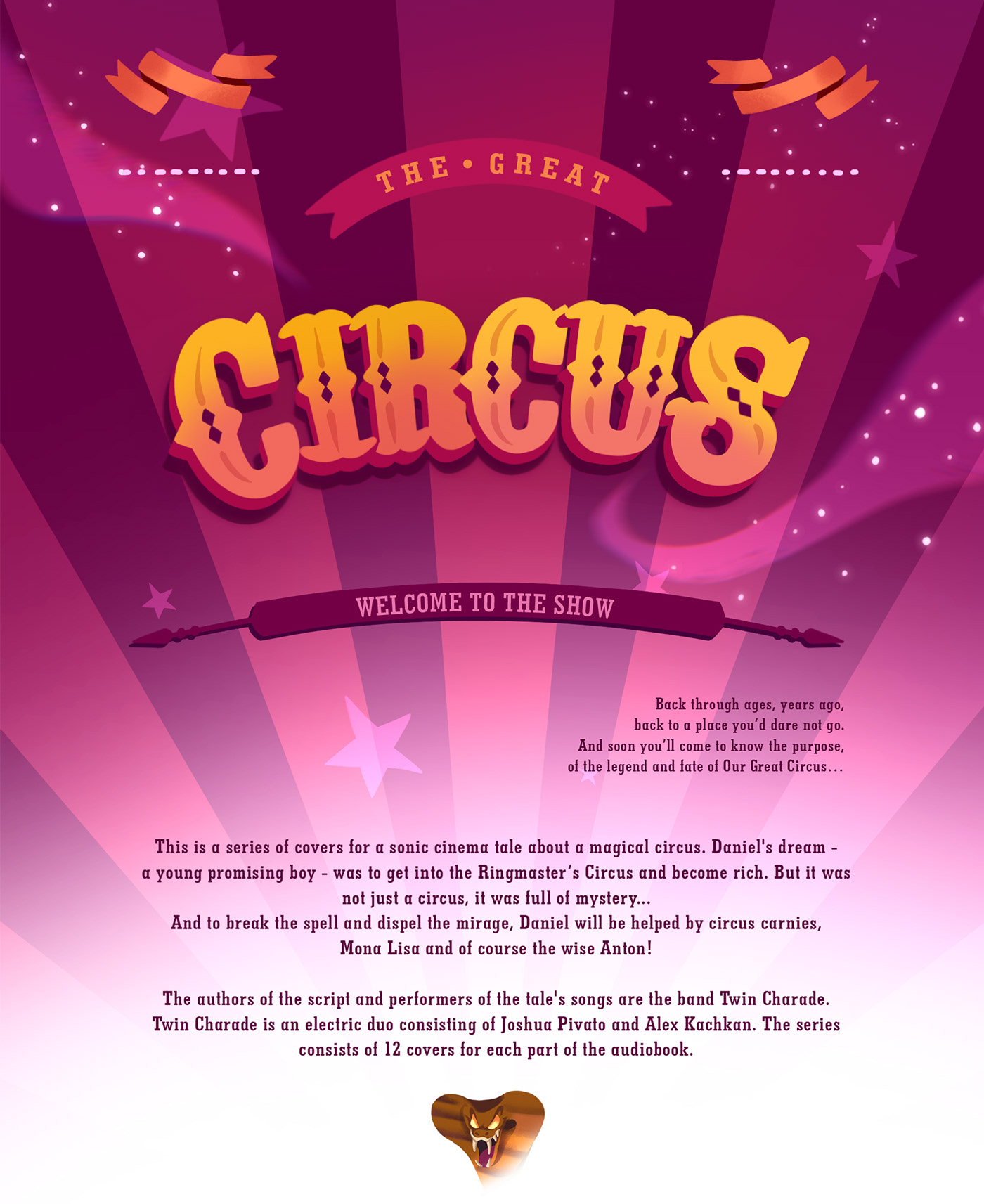 cartoon Circus concept art Visual Development animals audiobook children's book fairytale Magic   storyboard
