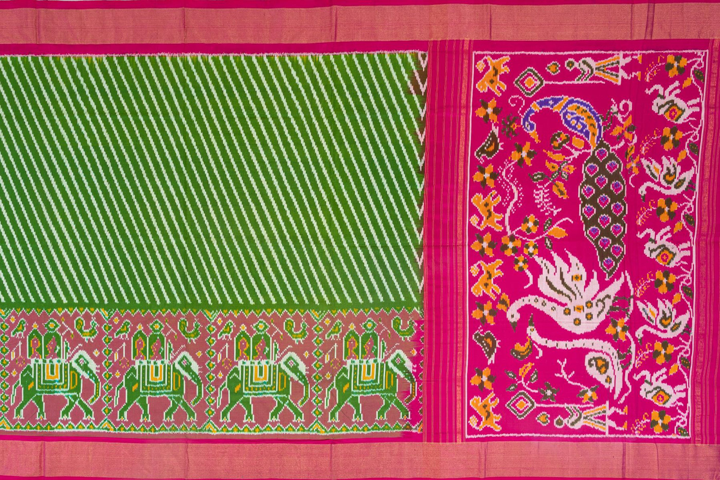 design ikkat indian pattern