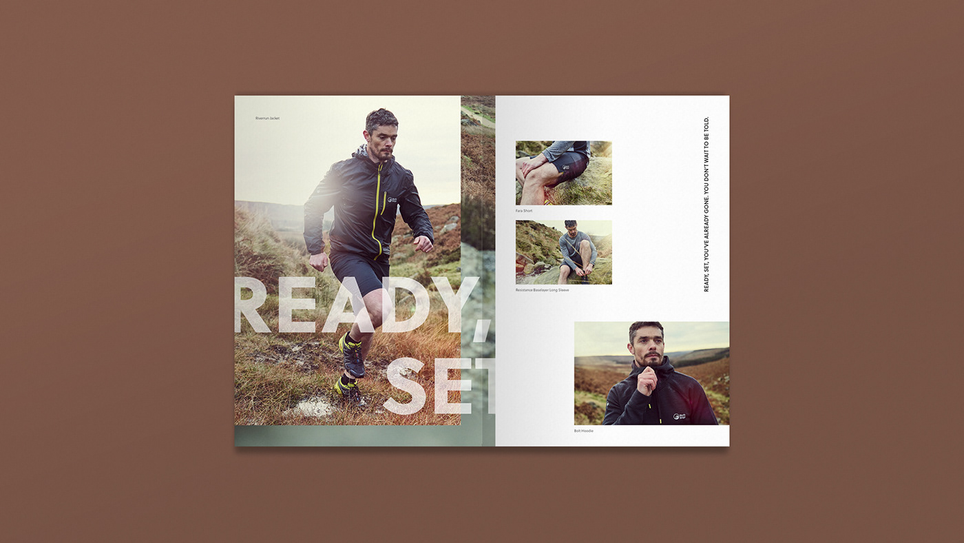 look book design In-store Web imagery Web banners art direction copywriting Design Casting