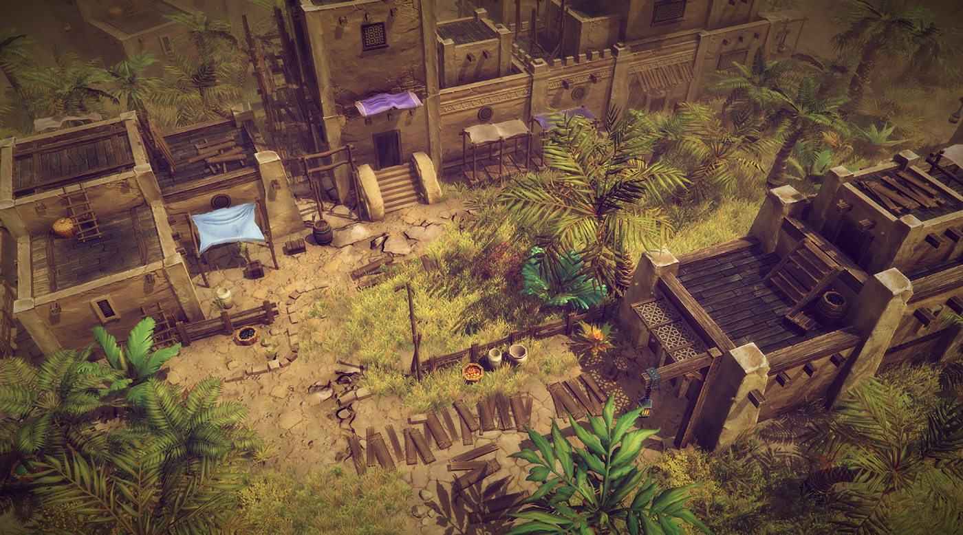 brainchild urbanski diablo rpg top-down 3D Low Poly rafal urbanski Diablo 3 desert enviroment buildings assets Pack