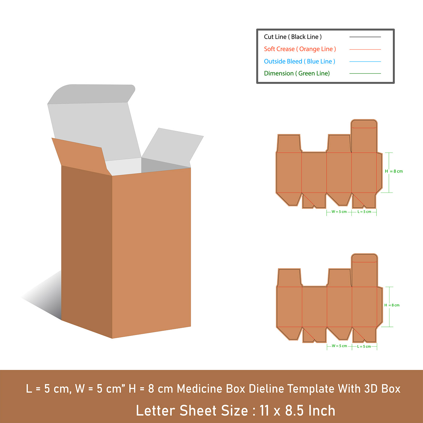 design Graphic Designer Packaging 3d box mockup Label product packaging design Blueprint dieline Diecut 3Dbox