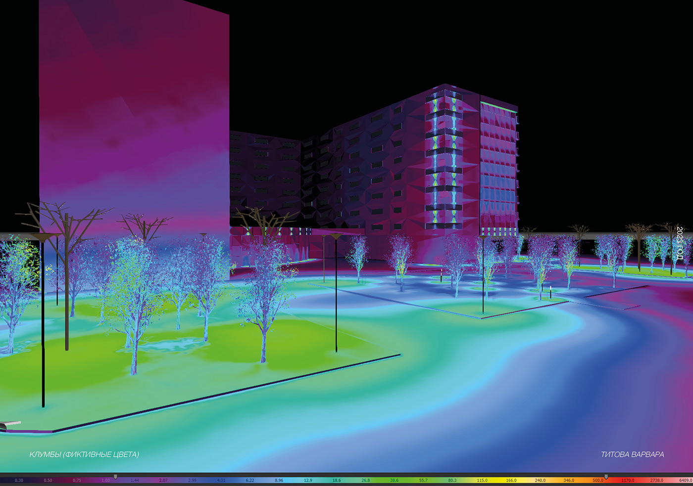 light Environment design Дизайн среды освещение Lighting Design  visualization architecture 3D ВШЭ световой дизайн