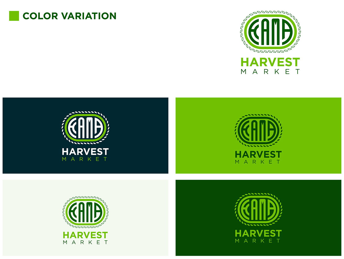 logo branding  brand brand identity graphic design  Brand Design logos portfolio branguidelines HARVESTLOGO
